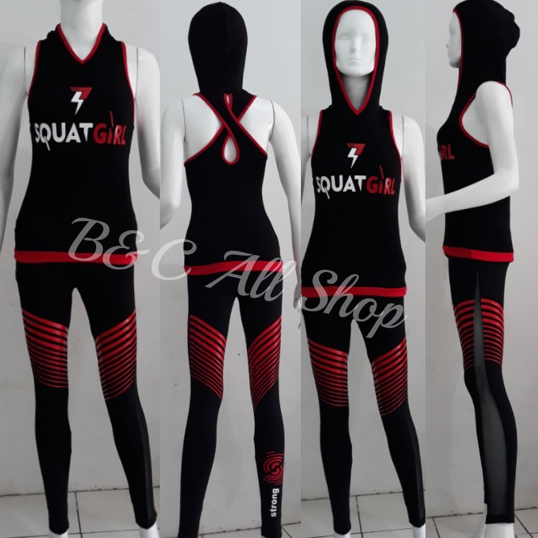 Stelan Baju Olahraga Hoodie Celana Kombinasi Tile Olah Raga Baju Olahraga Di Carousell