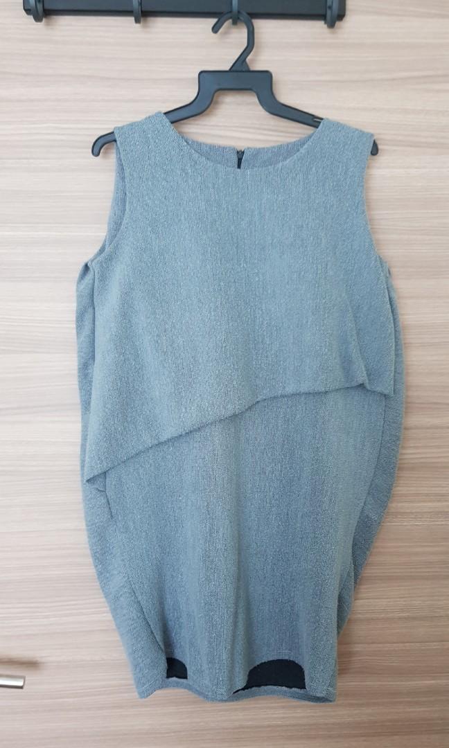 The Underground Grey Knit Dress Women S Fashion Clothes Dresses
