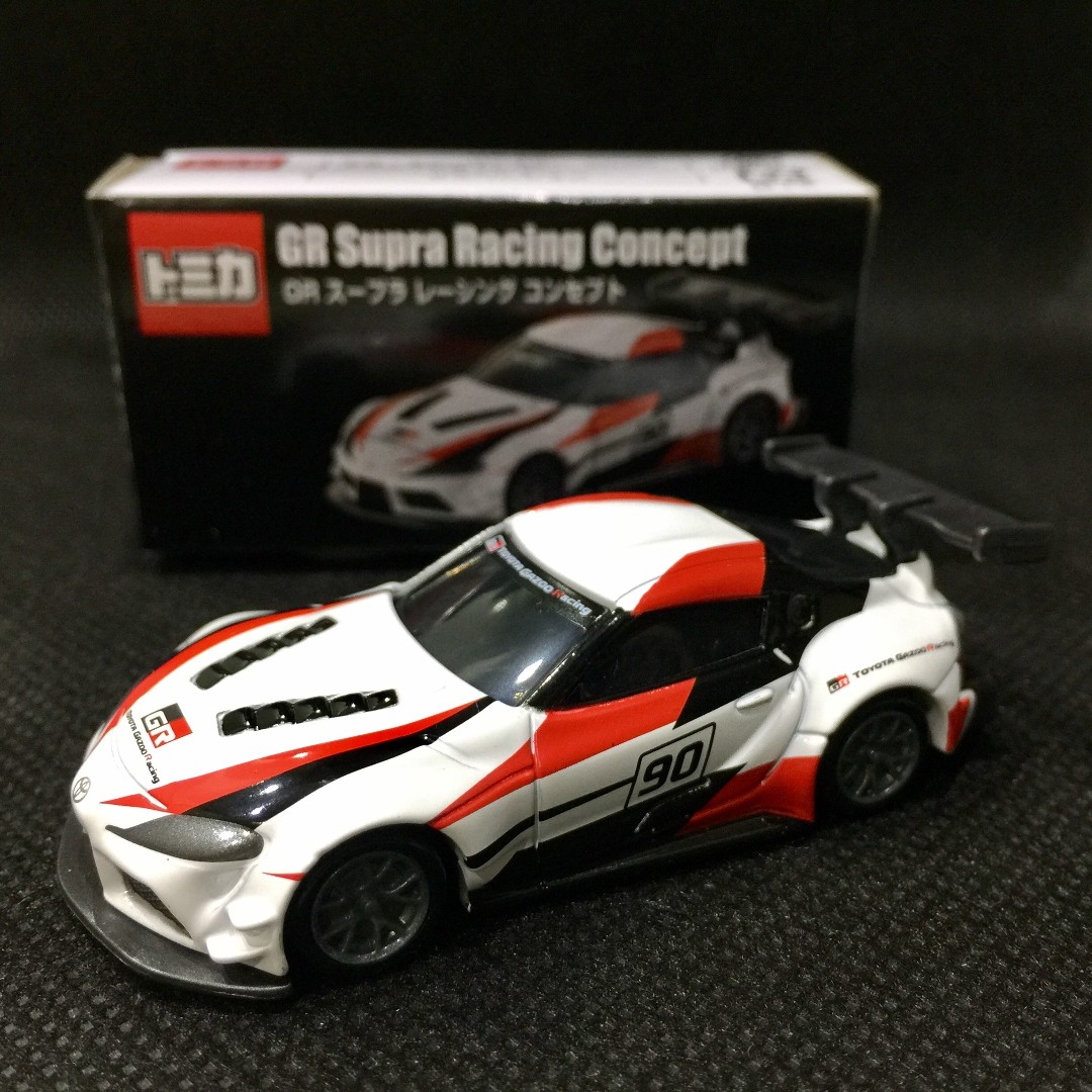 Tomica Toyota Gazoo GR Supra Racing Concept #90, Hobbies & Toys 