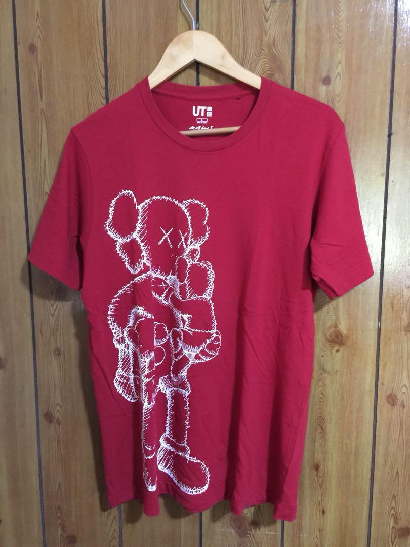 kaws red shirt