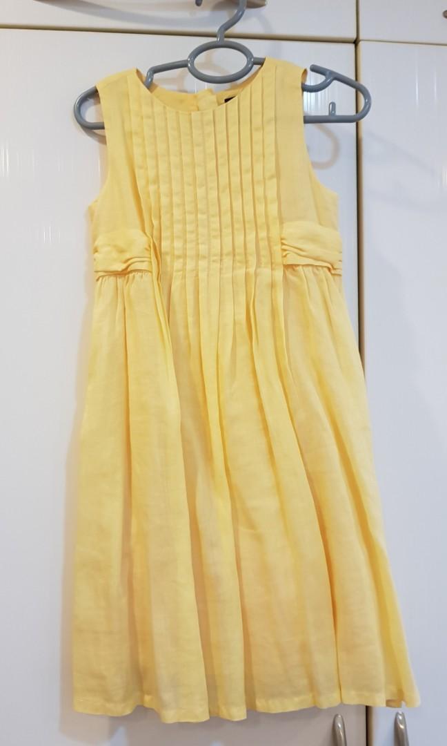 Gap clearance yellow dress