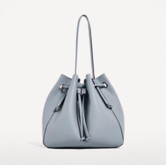 Zara convertible bucket bag cheap