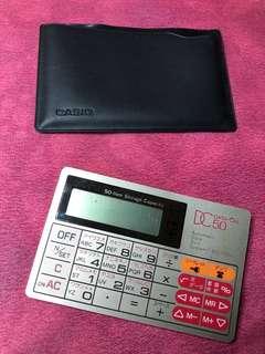 Casio Vintage Pocket Calculator
