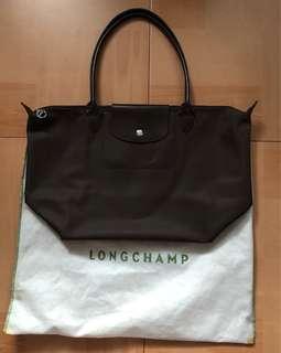 Original Longchamp Dark Brown Bag