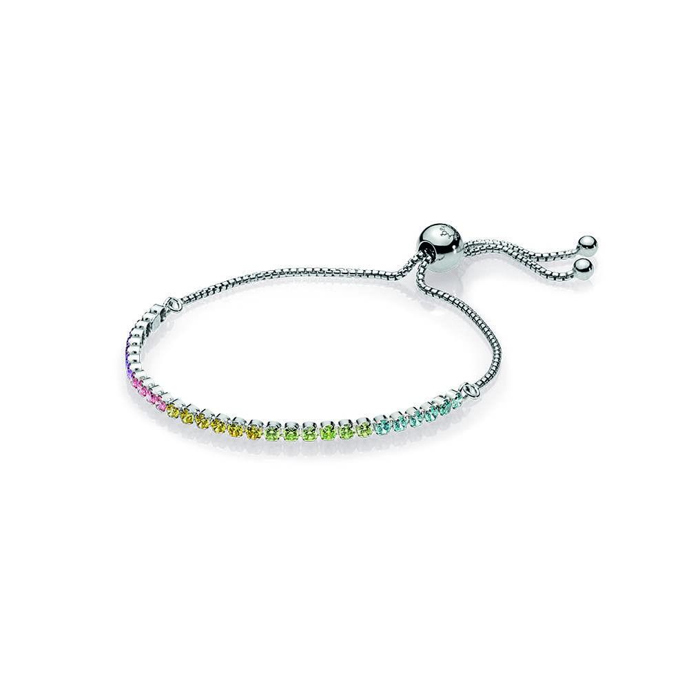 Rainbow pandora top bracelet
