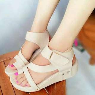 Sepatu sandal murah wedges good quality reseller welcome trusted oslhop tangan pertama surabaya