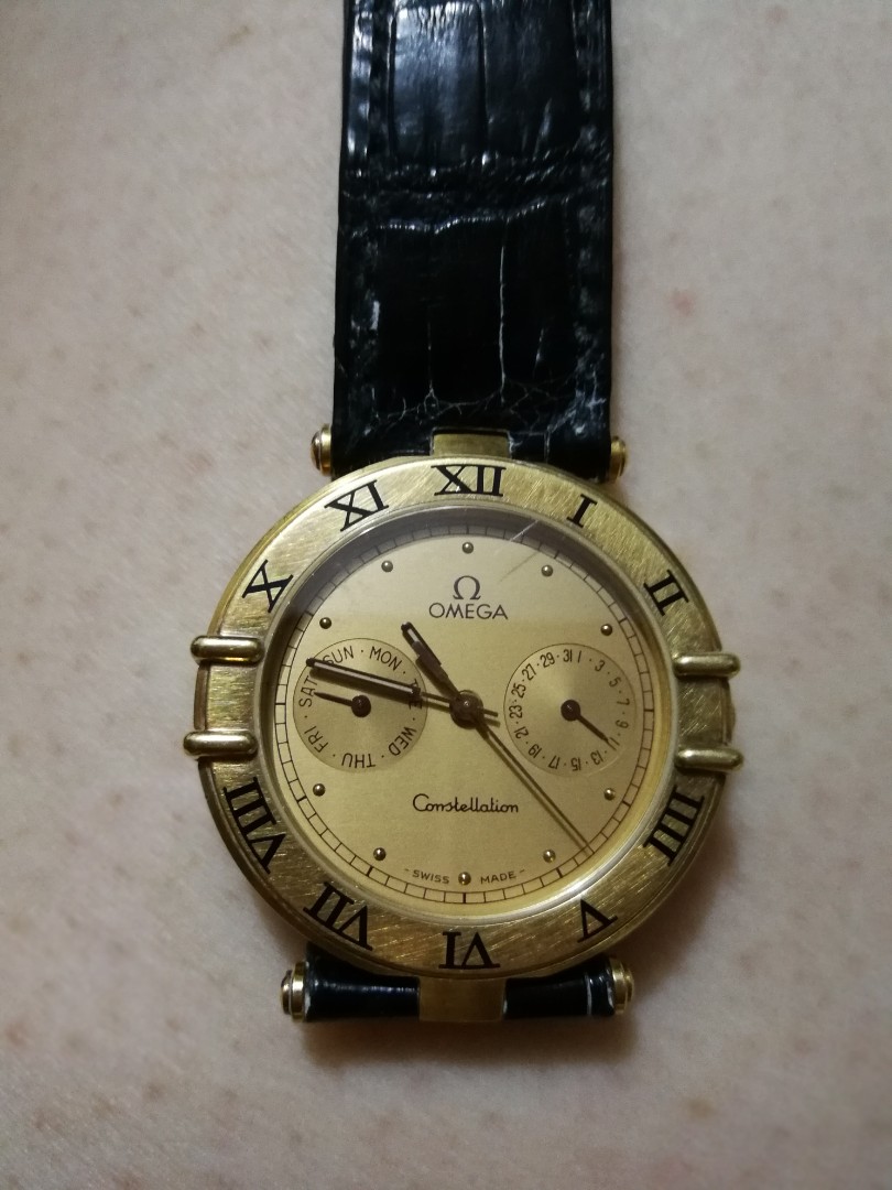 18K Gold OMEGA CONSTELLATION 