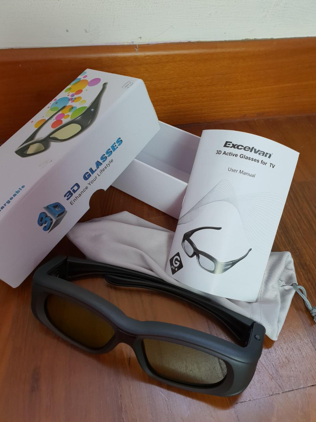 3d Active Glasses For Tv Electronics Others On Carousell