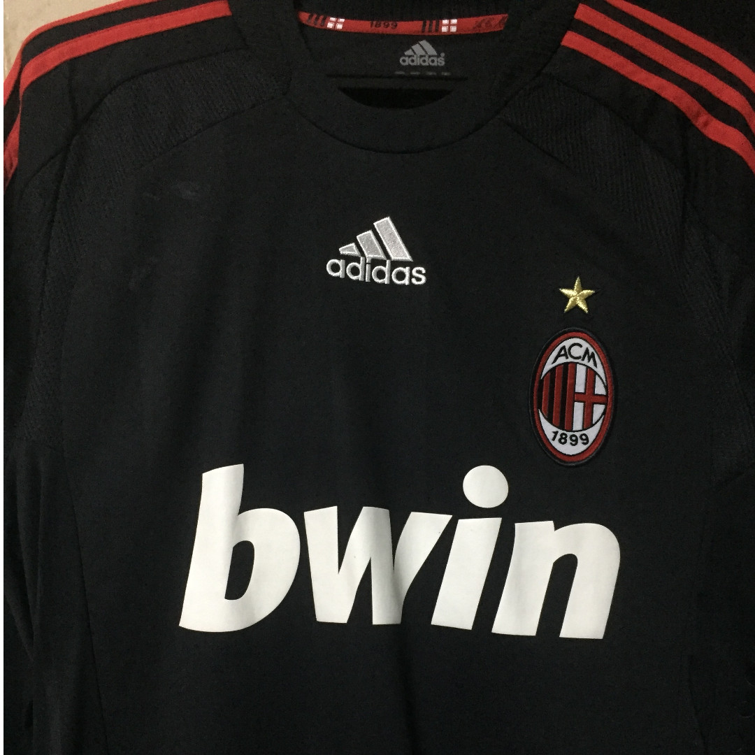 Ac Milan 2008 09 Third Shirt M W Tags Sports Sports Apparel On Carousell