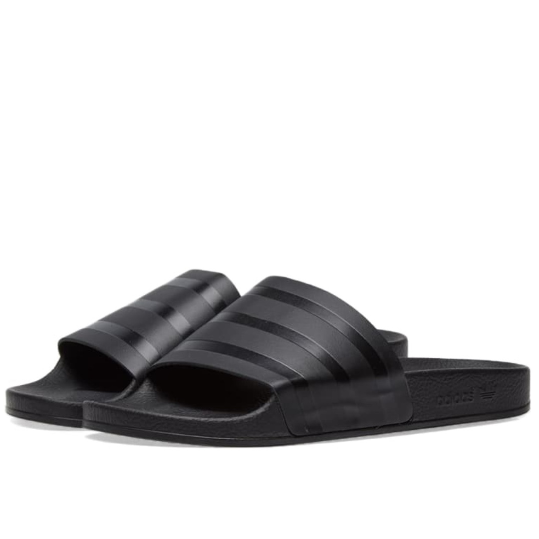 Adidas Originals Adilette Sliders In Black CQ3094 Men s Fashion