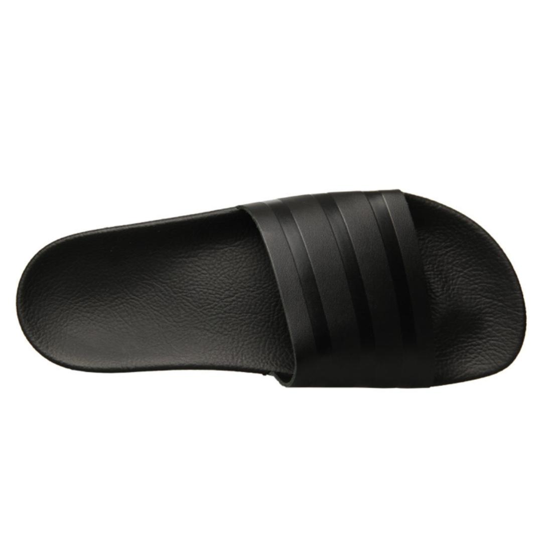 adidas originals adilette sliders in black cq3094