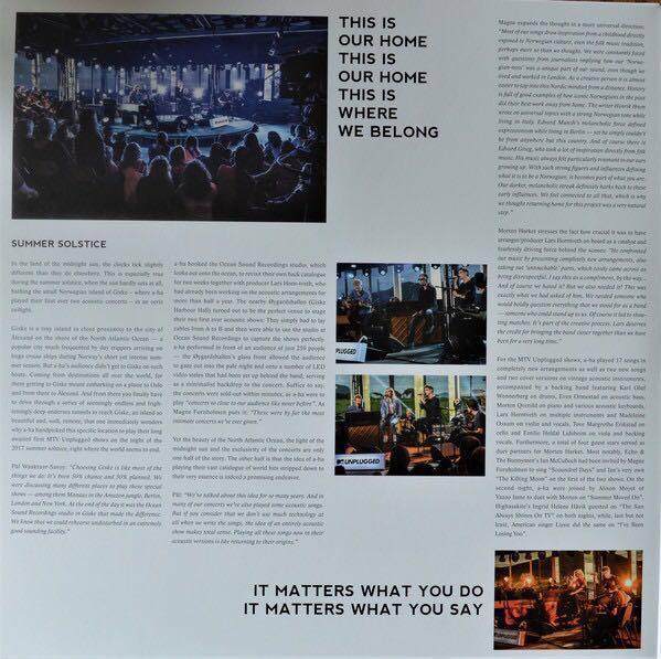 A Ha Mtv Unplugged Summer Solstice 3 Lp Music Media Cds Dvds Other Media On Carousell carousell