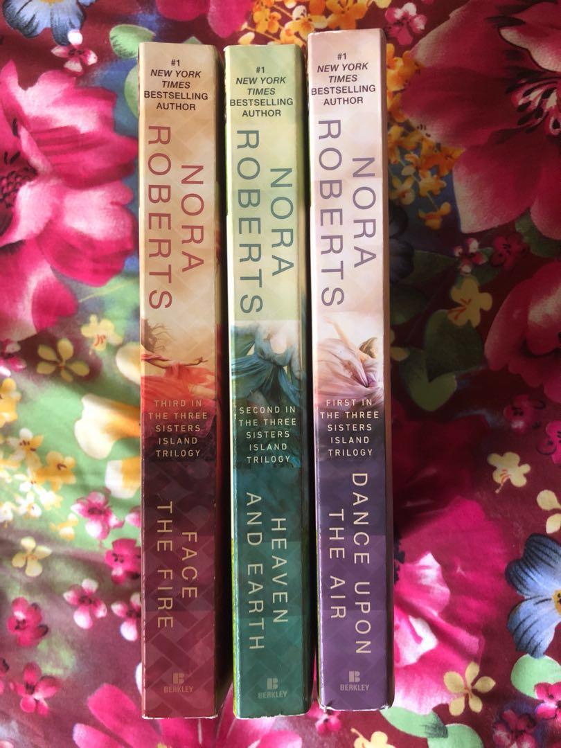 All For Php250 The Three Sisters Island Trilogy By Nora Roberts
