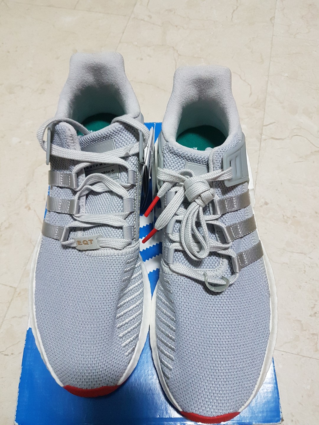 adidas eqt support silver