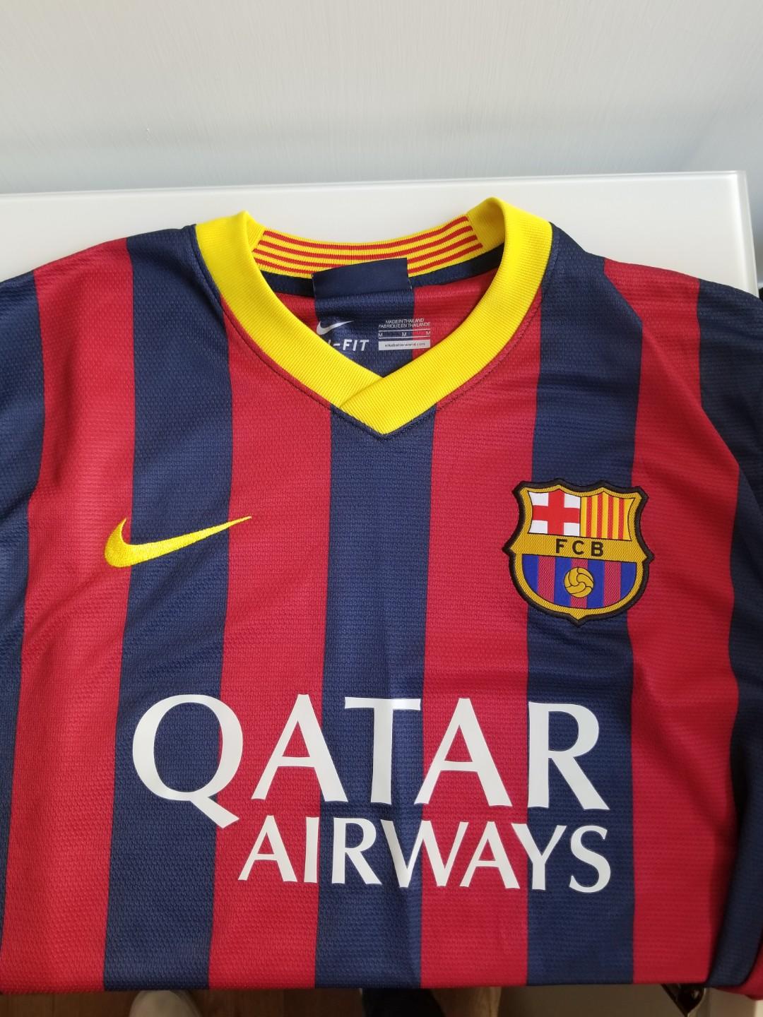 barcelona qatar airways jersey