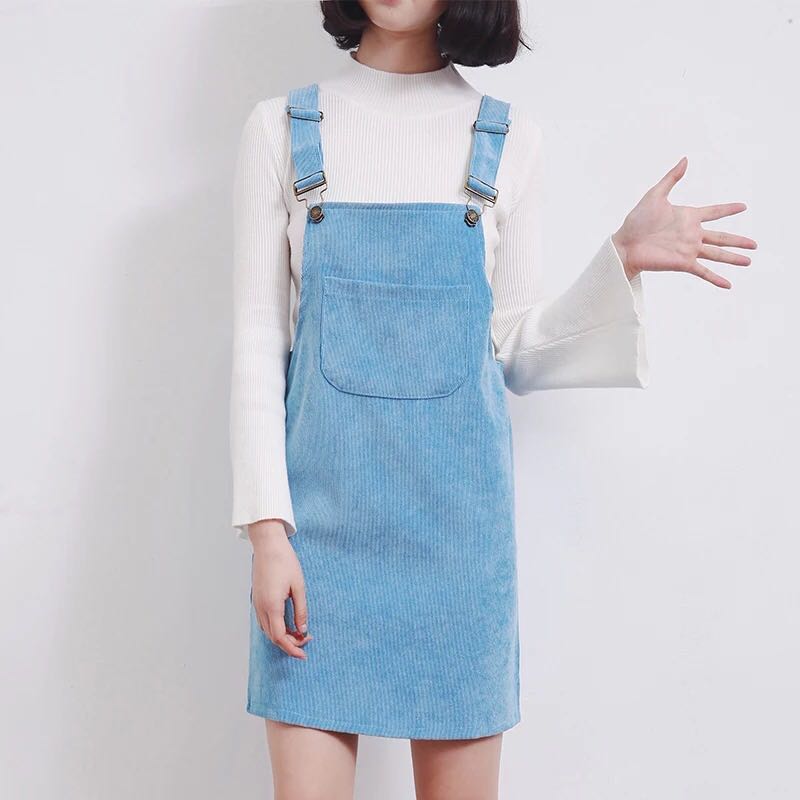 overall pinafore dress