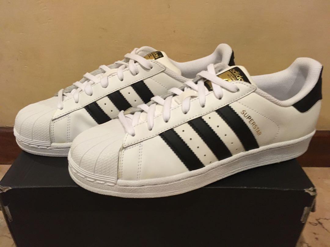 Brand new Adidas Superstar Men's US size 8, Men's Fashion, Footwear,  Sneakers on Carousell