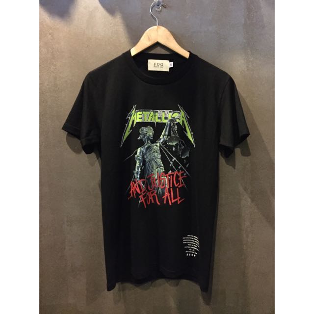 fear of god metallica shirt