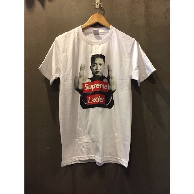kim jong un supreme shirt