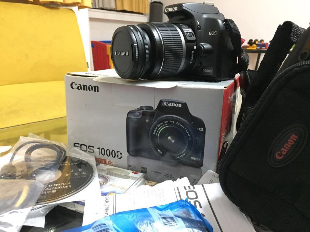 camera canon eos 1000d ef s 18 55 is kit