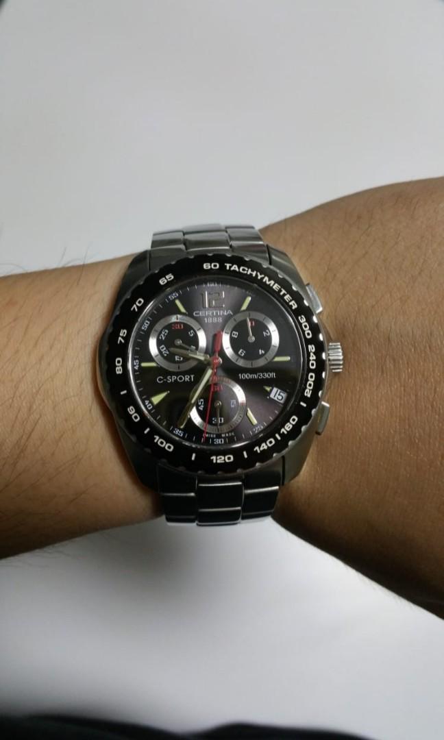 Certina c sport dive watch chronometer