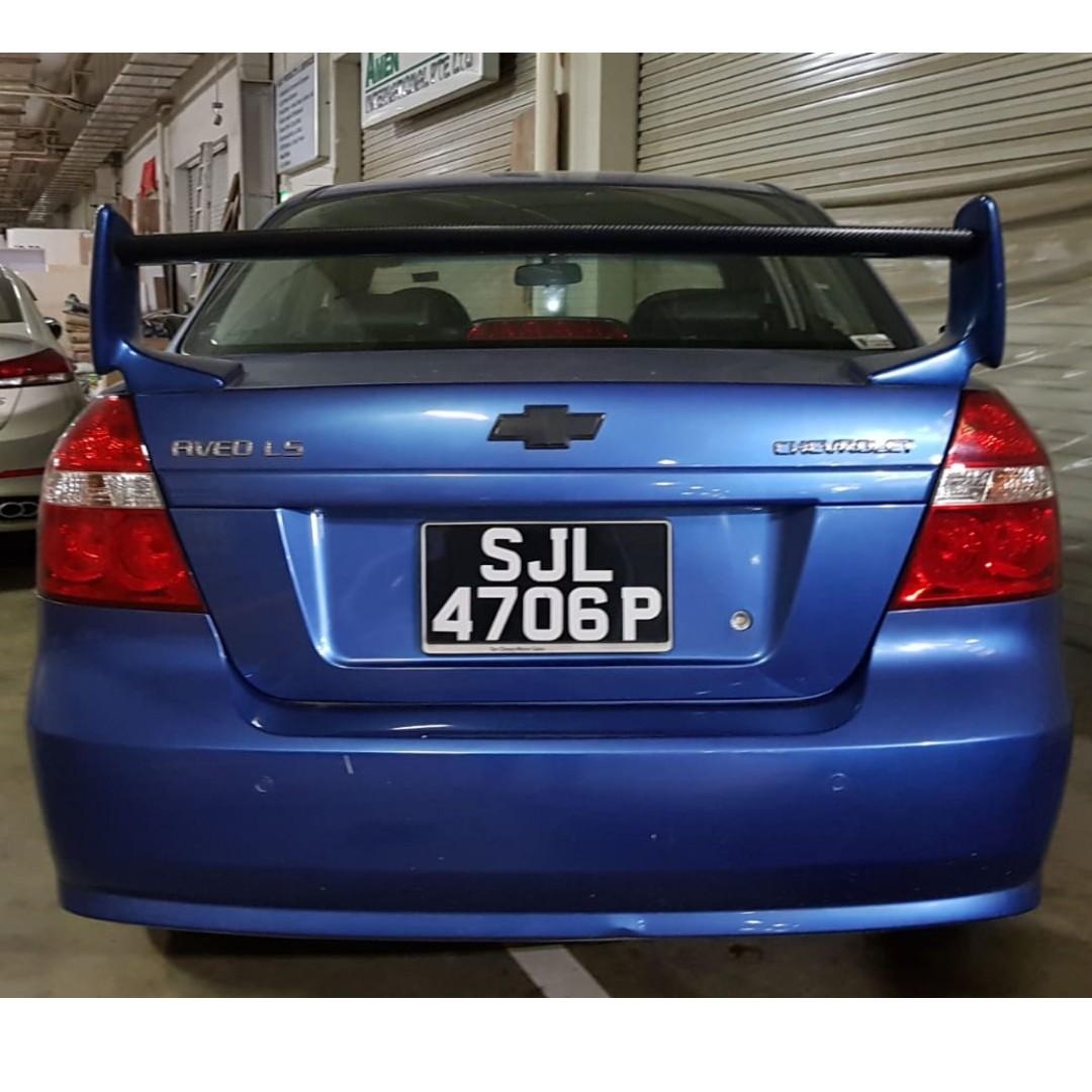 chervolet aveo spoiler
