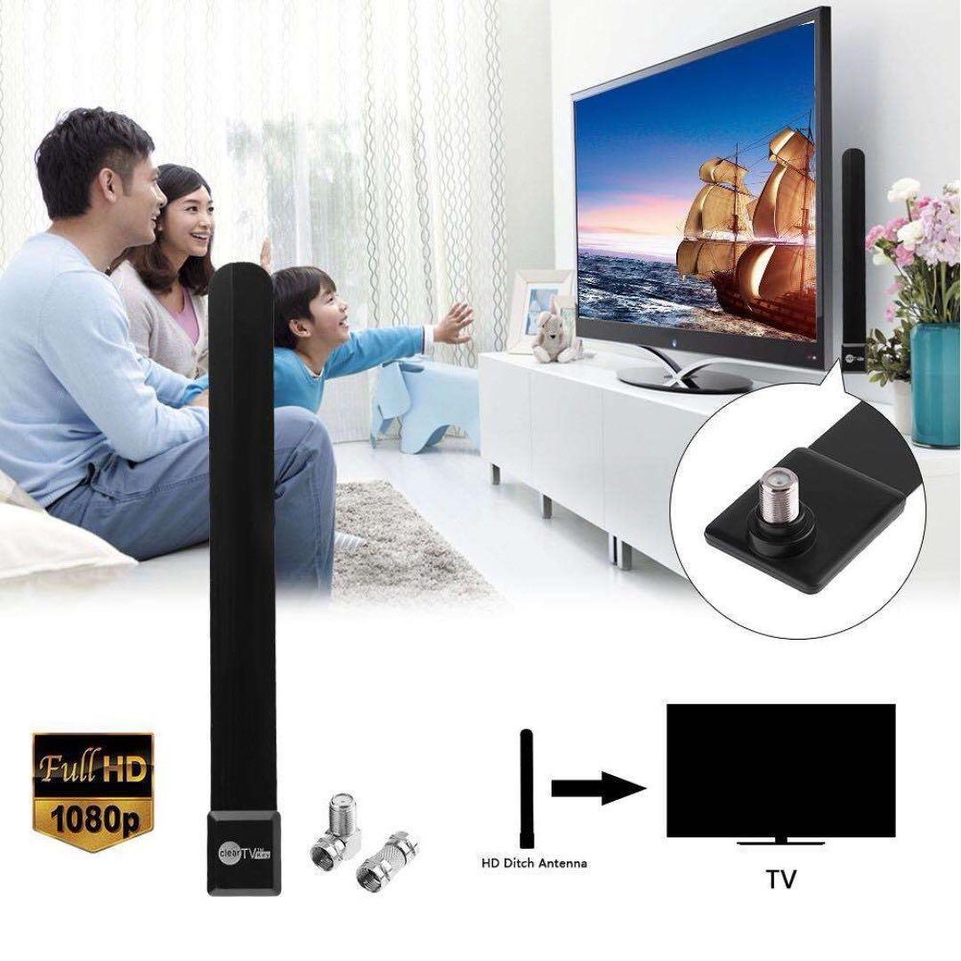Digital Aerial Clear TV Key Indoor Aatellite Aerial 1080P HD Ditch ...