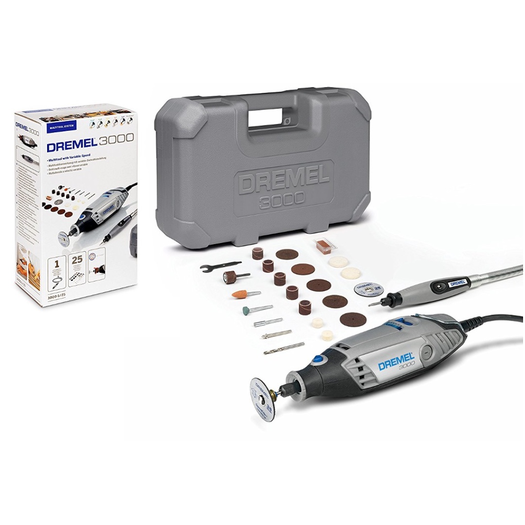 Dremel 3000 Multitool Kit (with extra tools), Furniture & Home Living
