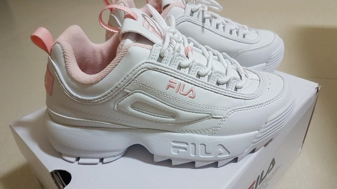 Fila distributor 2 pink and white