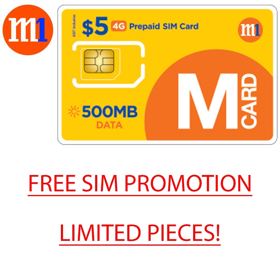 Free Sim Card Promotion 5 M1 Giveaways Mobile Phones Gadgets Mobile Gadget Accessories Other Mobile Gadget Accessories On Carousell