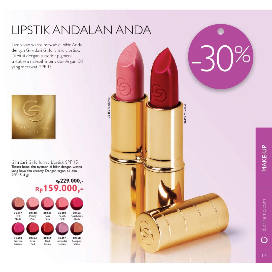 Giordani Gold Iconic Lipstick Spf 15 Kesehatan Kecantikan Rias Wajah Di Carousell