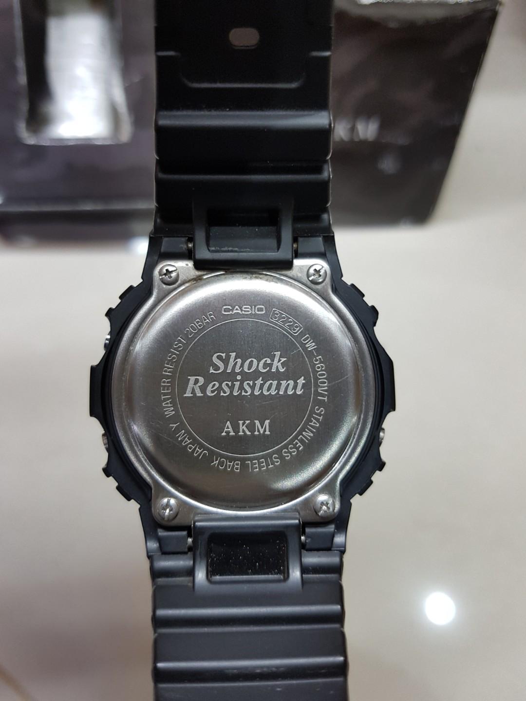 Gshock DW-5600VT x AKM