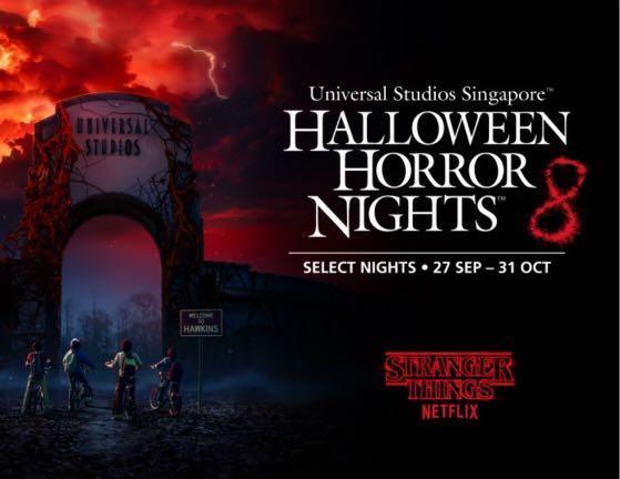 Halloween Horror Nights tickets, Tickets & Vouchers, Event Tickets on Carousell