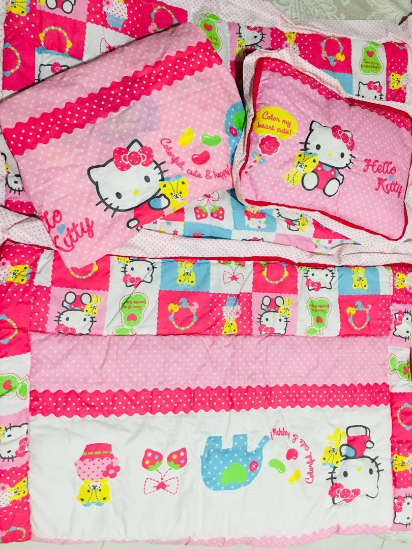 Hello Kitty Comforter Set On Carousell