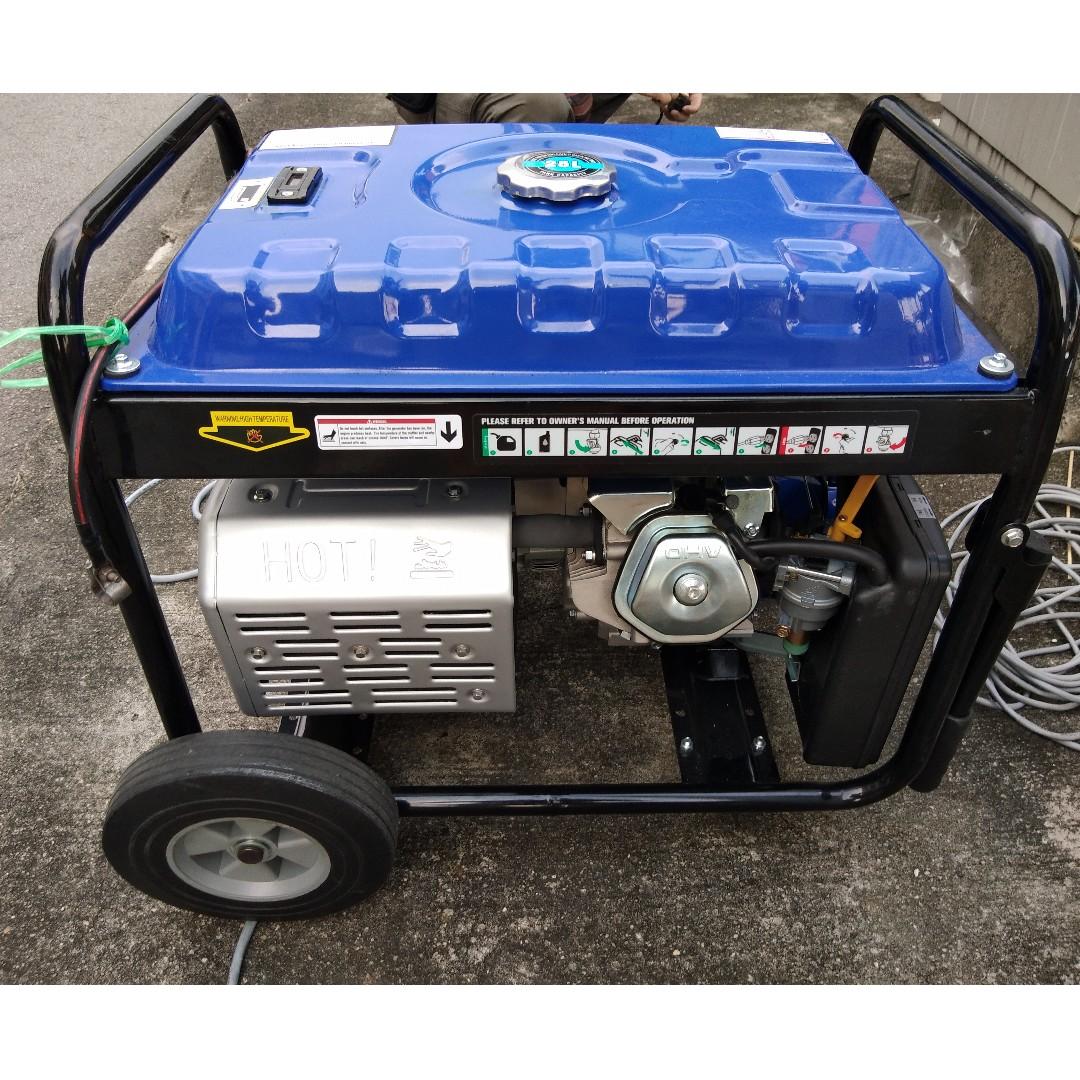 Hisaki Lb8000b 7 5kw Portable Gasoline Generator Electronics