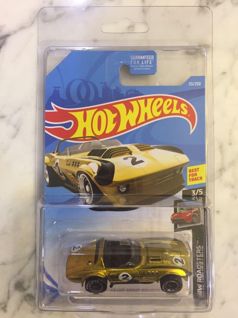 Hot wheels corvette grand hot sale sport roadster super treasure hunt