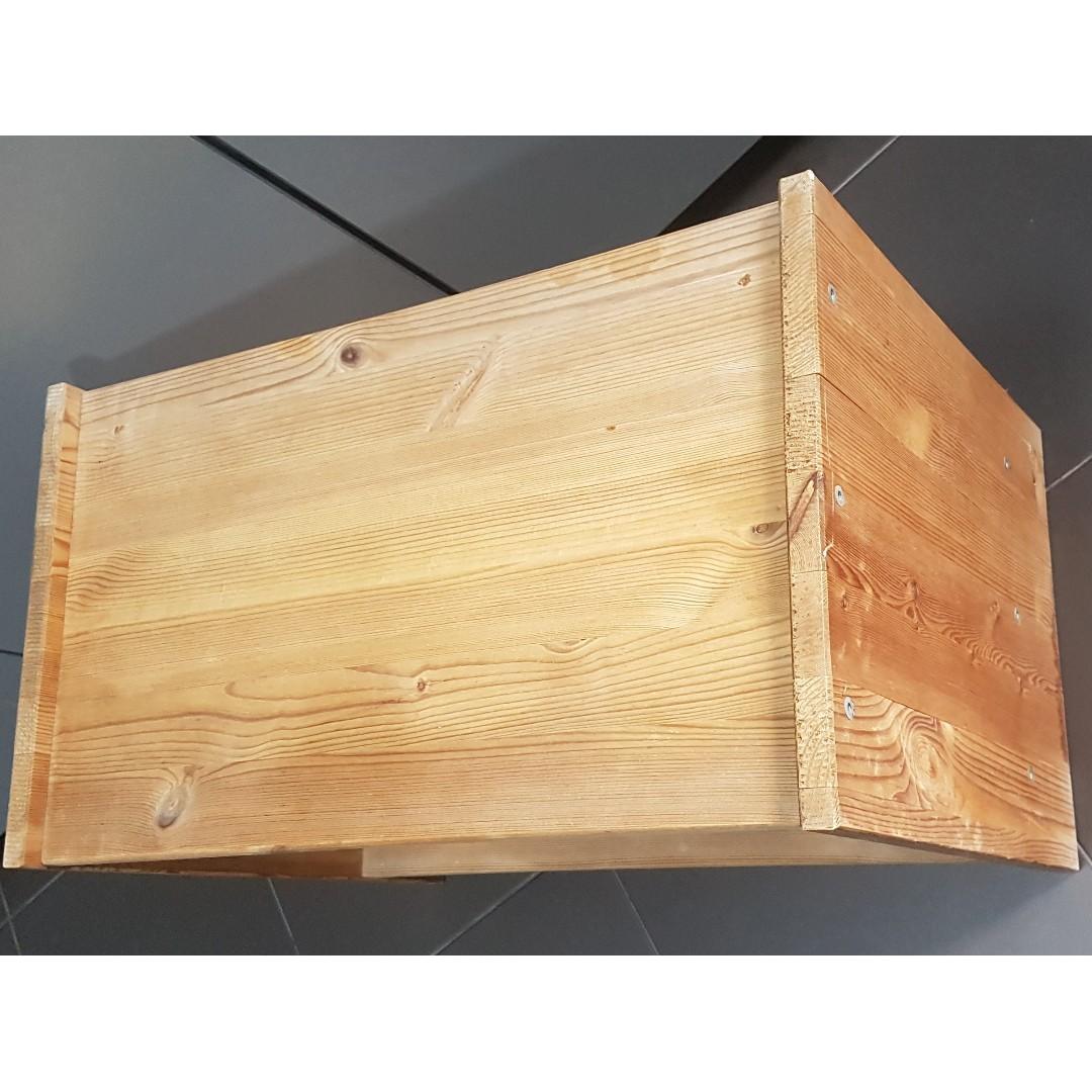 Ikea RAST Bedside Table, Pine Colour, Furniture & Home Living