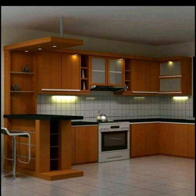 Kitchen Set Minimalis Modern Perabotan Rumah Di Carousell