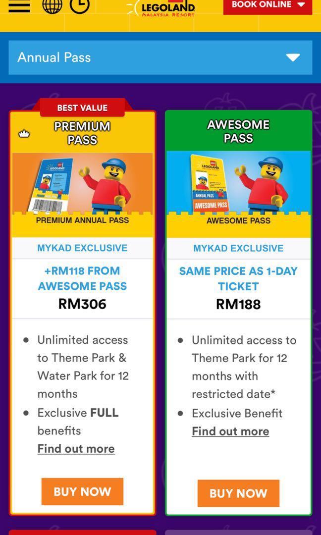 Legoland awesome pass clearance