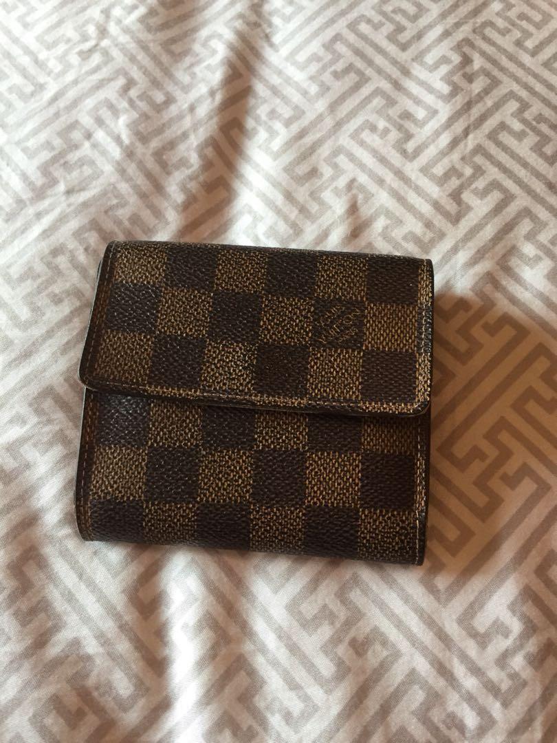 Louis Vuitton Damier Azur Elise Wallet, Small Leather Goods