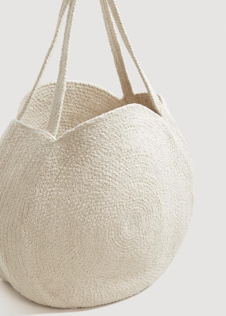 Mango round shopper bag sales