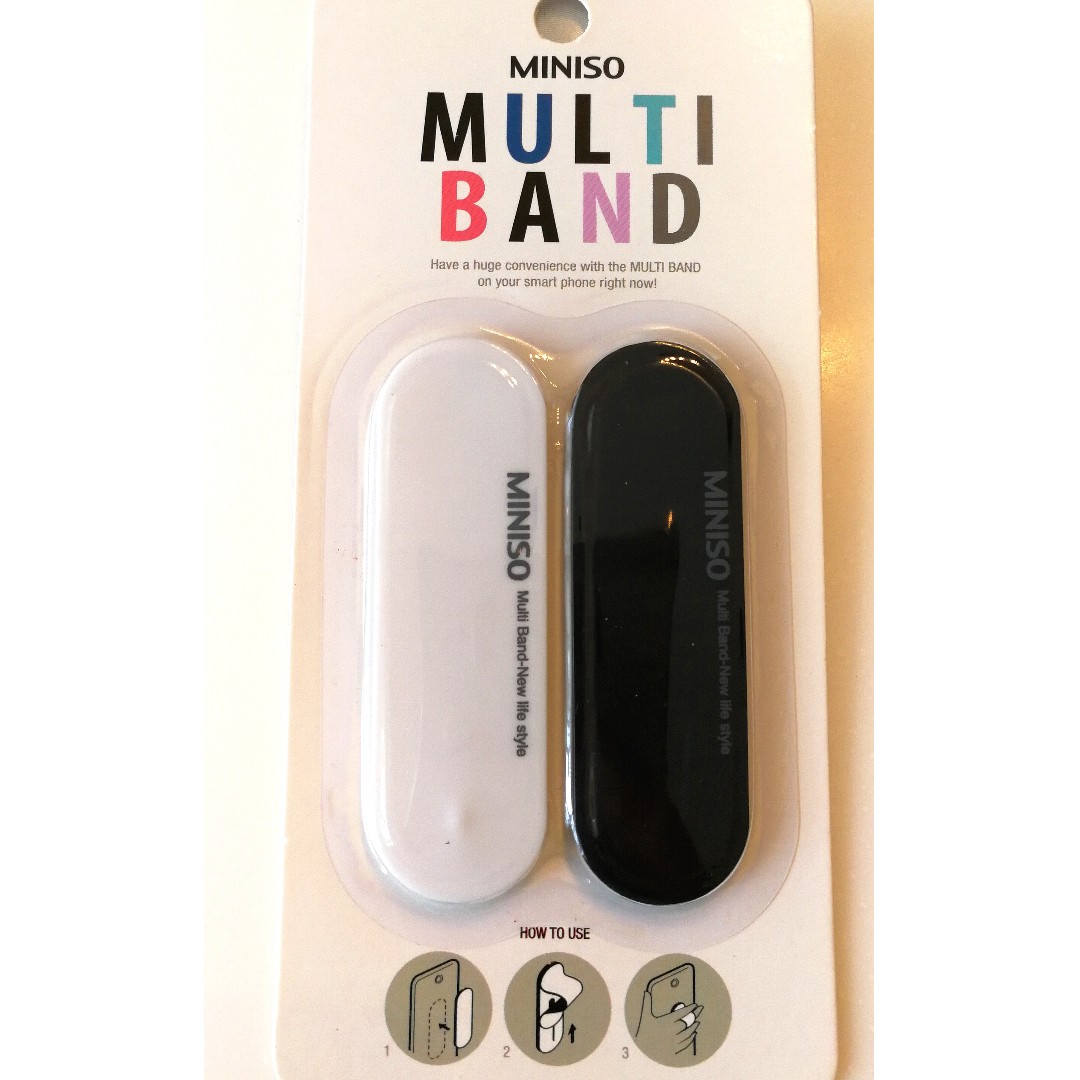 Miniso Multi Band Cellphone holder and kickstand, Mobile Phones