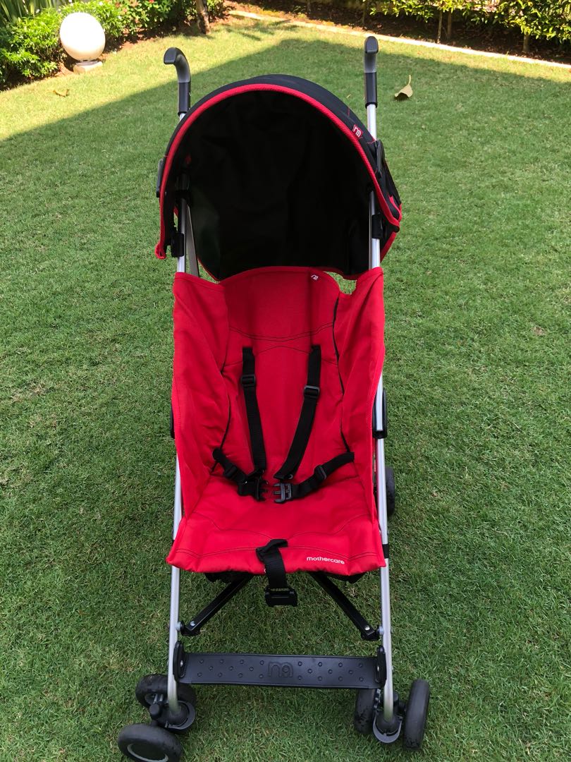 Mothercare Backspin Stroller in Red Babies Kids Going Out