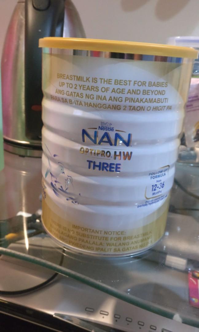 Nan Optipro Hw Three 1 3 Years Old Formula Milk Babies Kids Nursing Feeding On Carousell