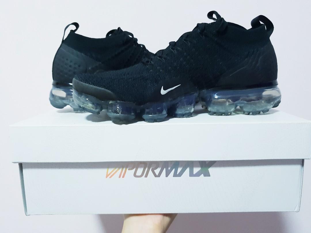 nike vapormax flyknit 2 all black