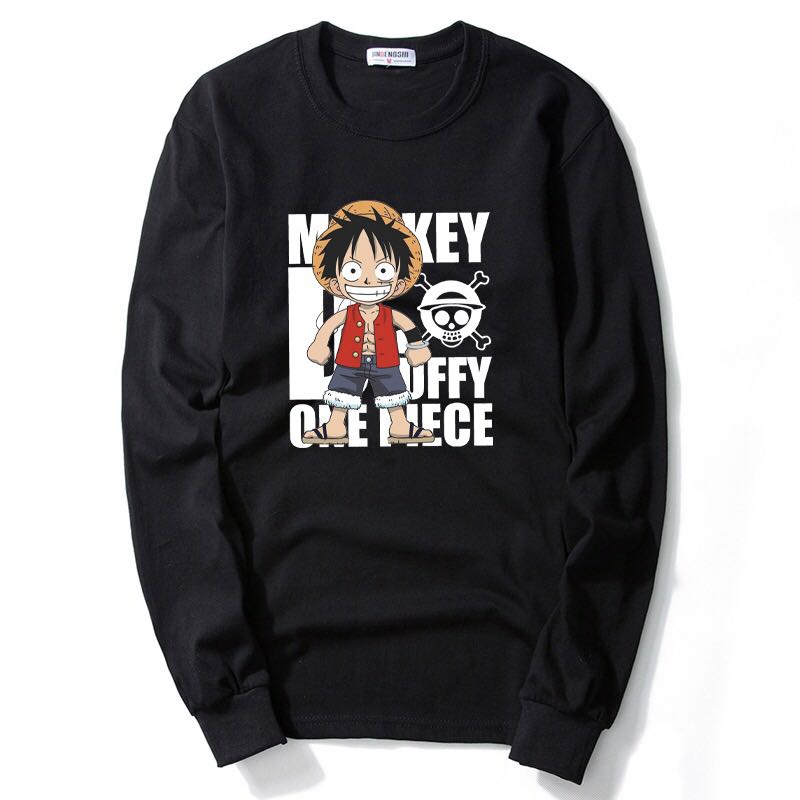 One Piece Anime Monkey D Luffy Pullover Sweater Jacket Men S