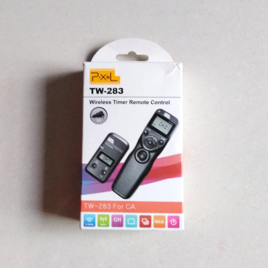 Pixel Wireless Remote Shutter Tw 283 For Ca Photography Cameras On Carousell