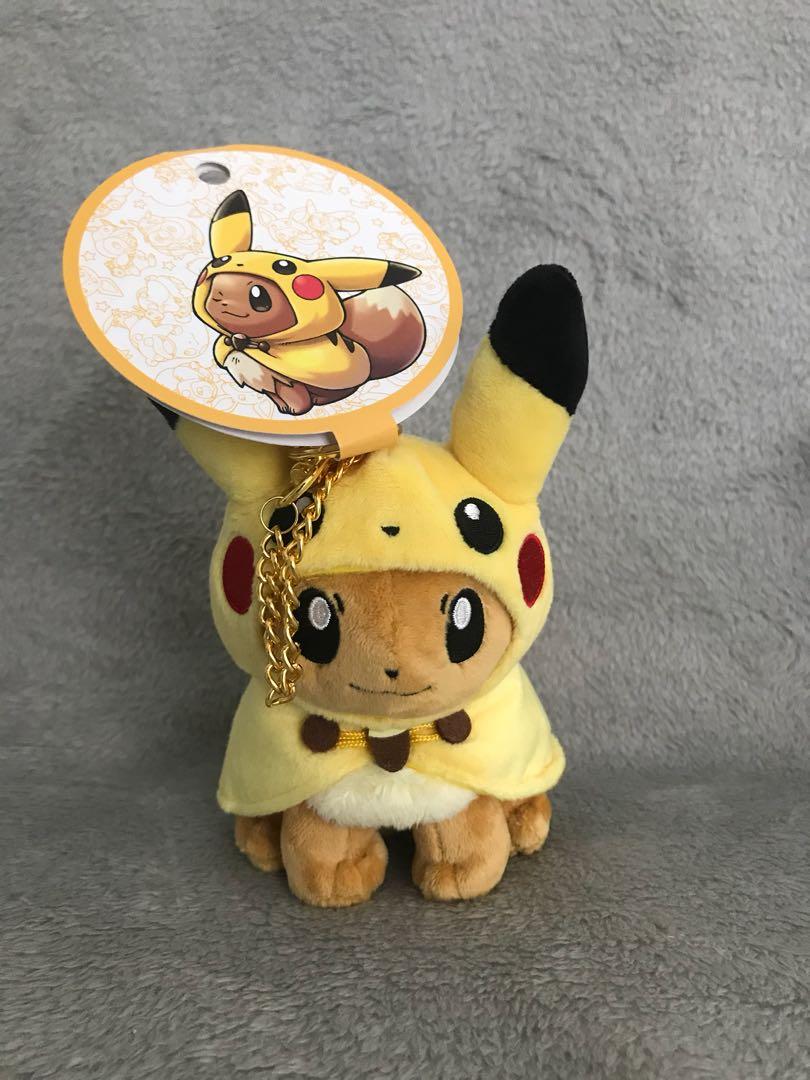 pikachu eevee poncho