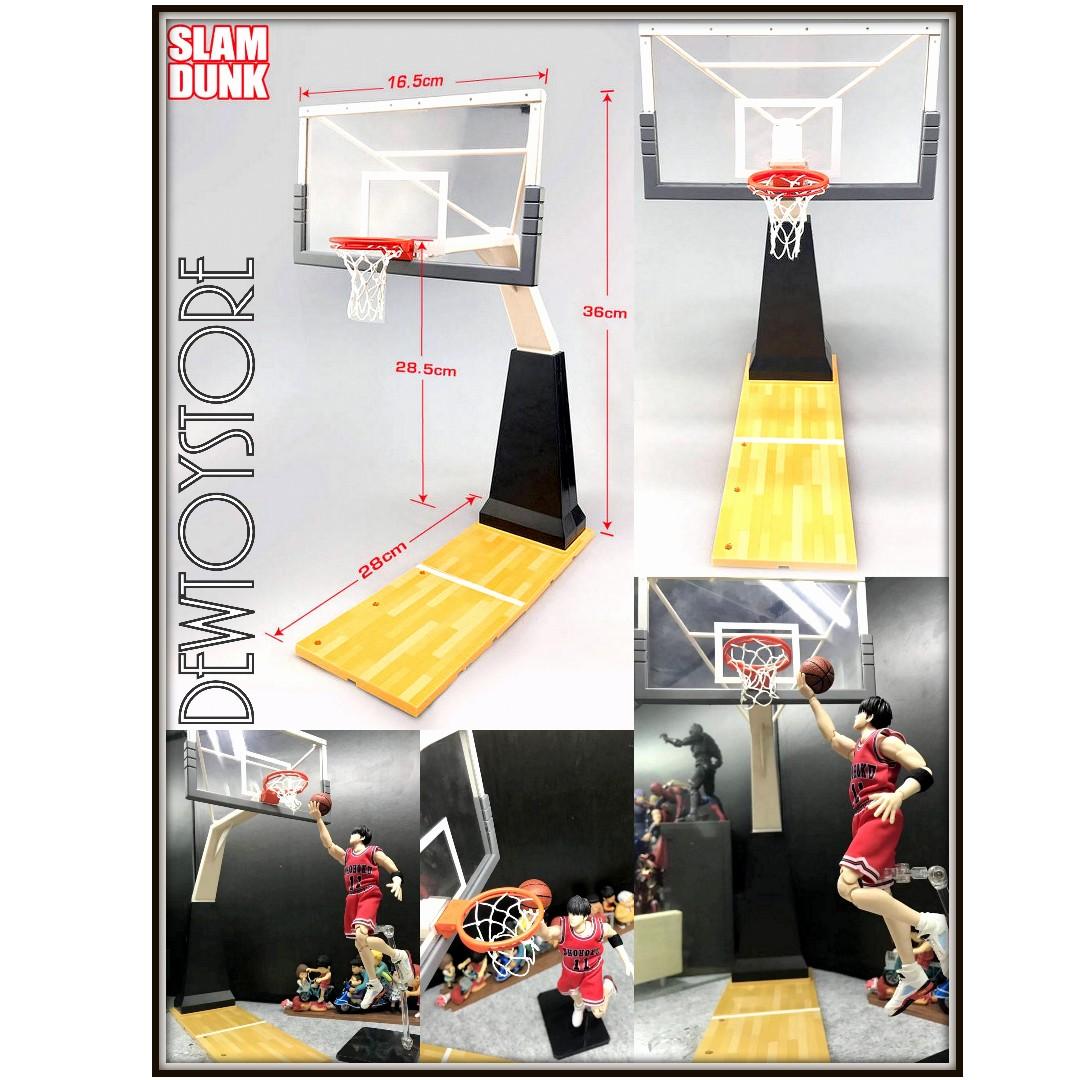 In Stock Dasin Slam Dunk Slamdunk Basketball Court Display Stand Toys Games Bricks Figurines On Carousell