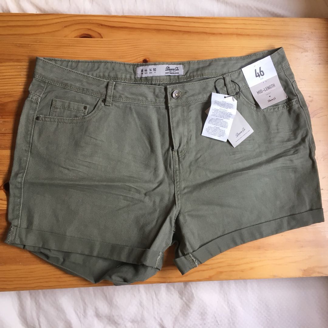 Green shorts primark clearance